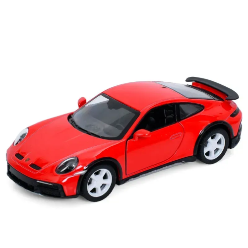 Машинка Kinsmart Porsche 911 Rally Красная  KT5467W
