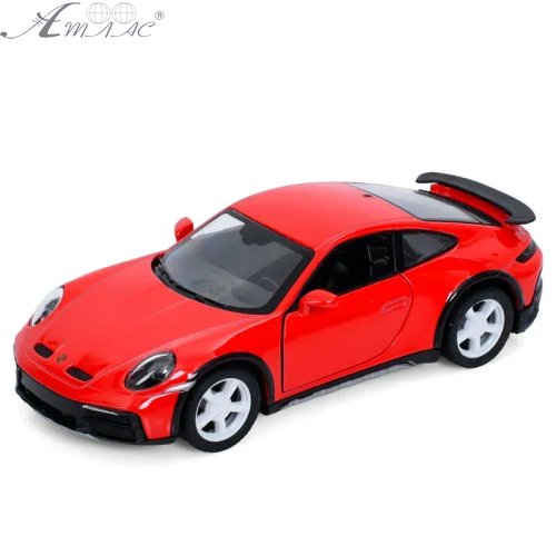 Машинка Kinsmart Porsche 911 Rally Червона  KT5467W