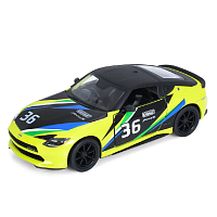Машинка Kinsmart Nissan Fairlady Z 2023г CE Лимонная  KT5443FW
