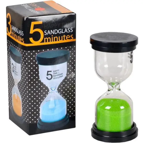 Игрушка Часы Песочные  5 минут примерно) 4,3х10см  X2-04 фото 2