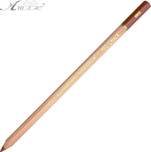 Олівець художній Koh-i-noor Gioconda вугілля в дереві Red Chalk 8802