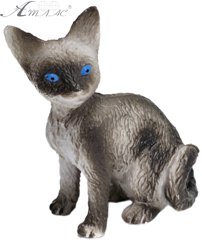 Іграшка Фігурка Кота Сіамський 5 см 09492 Іграшка Фігурка Кота Сіамський 5 см 09492