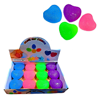 грашка Антистрес серце фосфорне 7см 8034