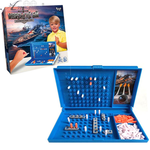 Игрушка Морской бой с фишками в коробке 25x25x4см 06944 Игрушка Морской бой с фишками в коробке 25x25x4см 06944