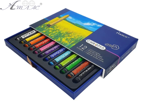 Пастель масляная Marco CHROMA 12 цвета профессиональная 1091-12CB Пастель масляная Marco CHROMA 12 цвета профессиональная 1091-12CB