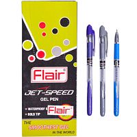 Ручка гелевая Flair Jet-speed cиние, разноцветные 12462