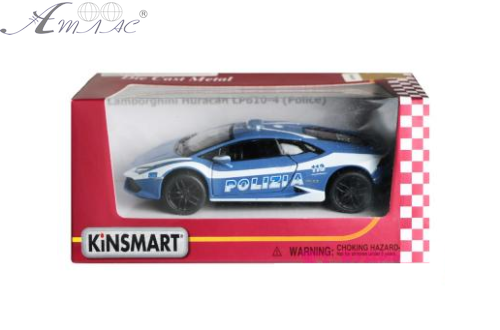 Машинка Kinsmart Lamborghini Huracan LP610-4 Police KT5382WР
