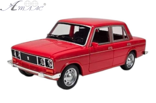 Машинка Best Model ВАЗ 2106 Жигулі Червона світло звук пластик 18см  D700-11D