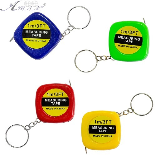 Брелок Рулетка 1 метр цветная  05203