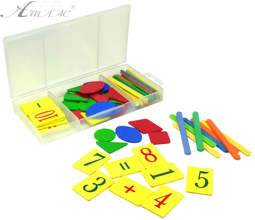 Набор "Учимся Считать" Пластиковый AS-0060