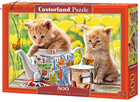 Игрушка Пазл 500 Котята рыжие 47 х 33 см Castorland B-52356