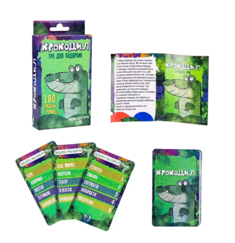 Игра Настольная Крокодил  15 х 8 х 2 см  30557