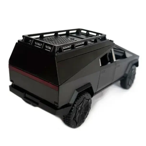 Машинка Автопром Tesla Cybertruck Черная 25см  AP7727 фото 3