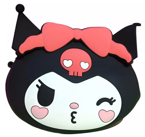 Игрушка Кошелек силиконовый Sanrio Kuromi силикон 14 см  С68965 фото 2