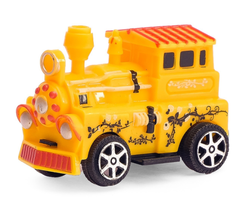 Игрушка Паровозики Набор из 4 штук 6 см в коробке  9503 фото 4