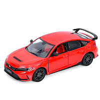 Машинка Kinsmart Honda Civic Type R 2024 Червона  KT5472W