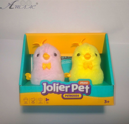 Іграшка Курчата заводні 2 штуки 9 см  МТ-2003