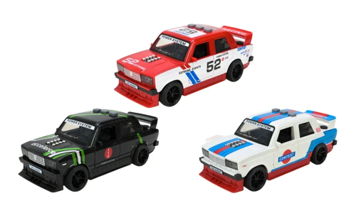 Игрушка Машинка ВАЗ 2107 с дымом 16см инерционная в коробке  AP9917