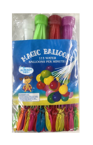 Набор водяных шариков бомбочек  Balloons 111 шт  01569