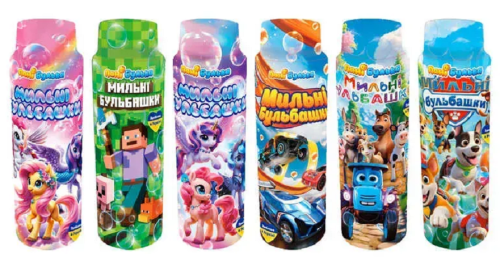 Мыльные Пузыри в пластиковоц баночке емкостью 100мл  17151