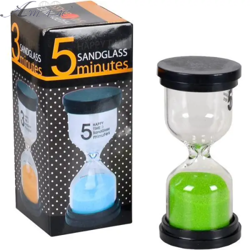 Игрушка Часы Песочные 5 минут примерно) 4,3х10см X2-04 фото 2 Игрушка Часы Песочные 5 минут примерно) 4,3х10см X2-04 фото 2