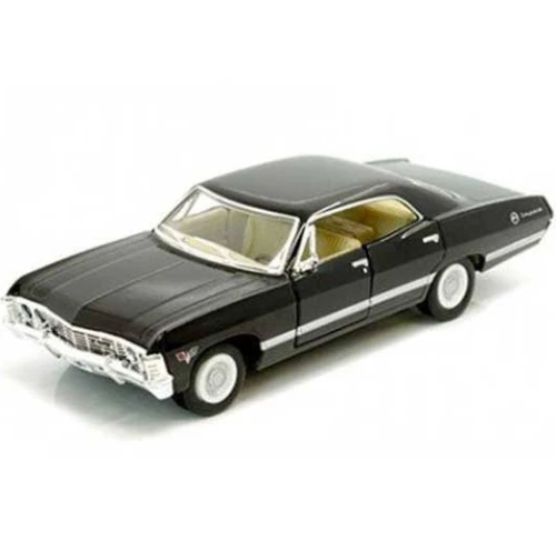 Машинка Kinsmart Chevrolet Impala 1967г Черная  KT5418W