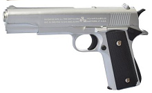 Игрушка Пистолет металл  стреляет шариками 21см  1911А