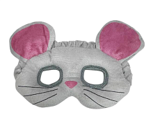 Игрушка Маска Мягкая Мышка серая 18 х 9 см  00748