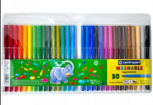 Фломастеры Centropen 30 цветов Washable 1,8 мм  7790 / 30 