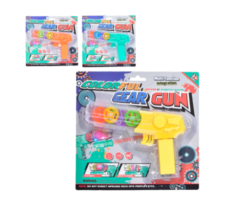 Игрушка Пистолет с шестеренками 19 см  06564