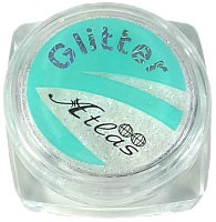 Блестки (Глиттер) мелкие Голографические Атлас 2 гр - Белый AS-2450