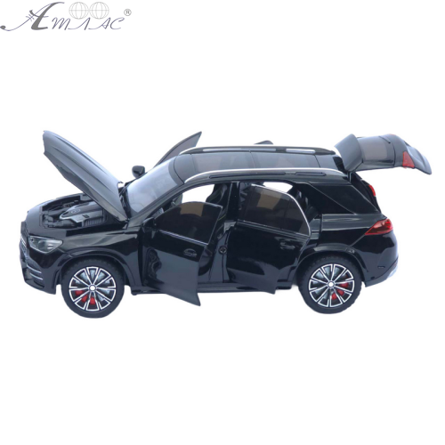Машинка Автоексперт Mercedes-Benz GLE V167 чорна 20см двері світло звук 9775-15 фото 2