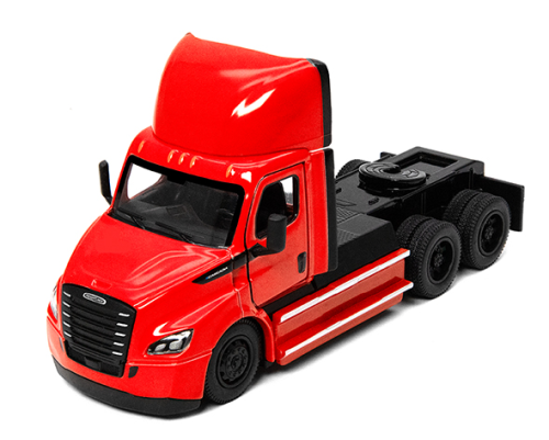 Машинка Kinsmart Freightliner eCascadia грузовик Красный  KT5466W