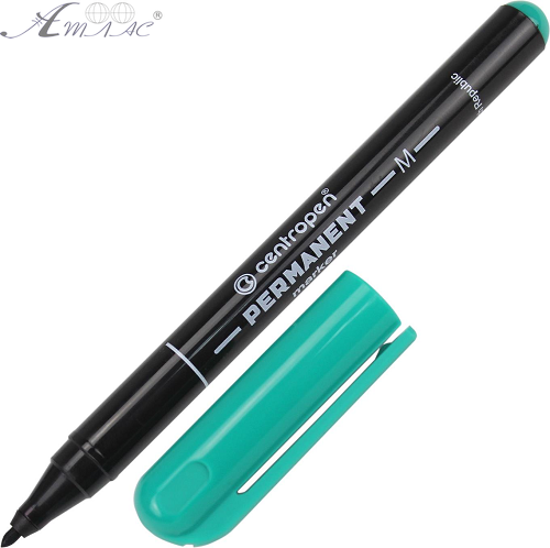 Маркер перманентный Centropen 2846 зеленый Маркер перманентный Centropen 2846 зеленый