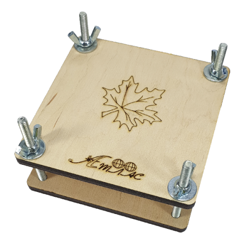 Пресс для высушивания растений для гербария Атлас 12 х 12см  AS-7180 фото 3