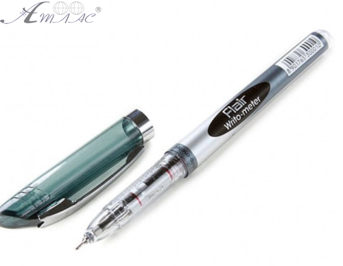 Ручка шариковая Flair Writo - meter 10 км Черная 743