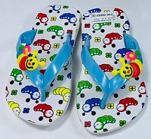 Вьетнамки Белые с гусеницами р.24 F163 