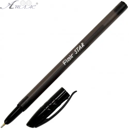 Ручка шариковая Flair Star 1,0 мм черная 1188
