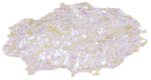 Блестки (Глиттер) Атлас 3 гр - Слюда белая с разноцветным отливом AS-2043, А-908