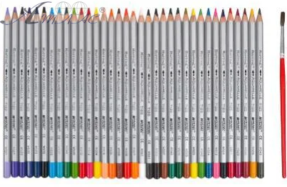 Карандаши акварельные цветные Marco Raffine 36 цветов, шестигранные  7120-36СВ фото 2