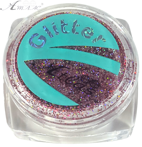 Блискітки (Гліттер) дрібні Голографічні Атлас 2 гр - Рожевий AS-2358