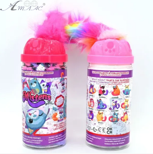 Игрушка Мягкая Котик Murphy Mistens сюрприз в тубусе 26 см С2381 фото 2