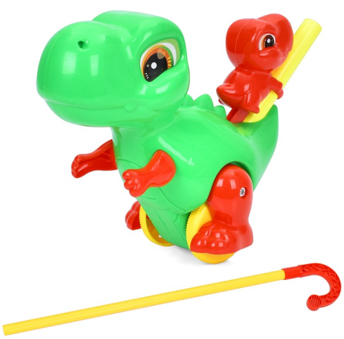 Игрушка Каталка Динозавр пластик 26 см  0536  