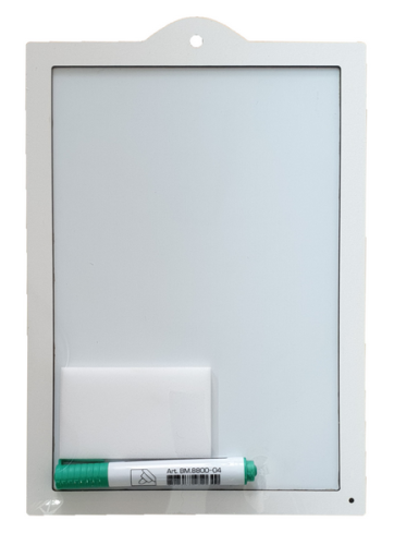 Доска Магнитная сухостираемая с рамкой из МДФ 31х22см вертикальная  AS-7021 фото 2