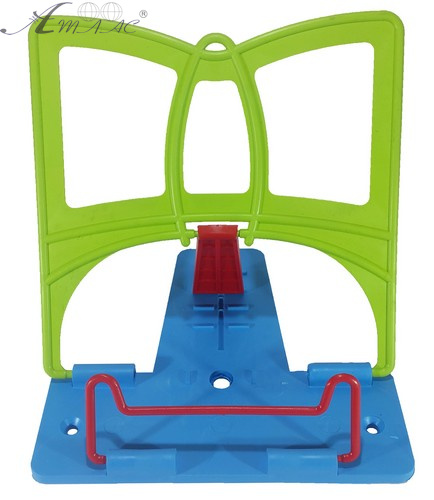 Подставка под книги 22,8 х 17,2 х 1,5 см, полностью пластиковая AS-0227, К-4015м