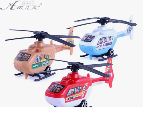 Игрушка Вертолет пластмасовый 14 см  168-1Q 