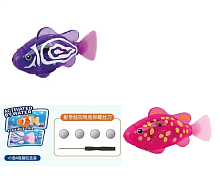 Іграшка Рибка робот плаваюча на батарейках 2 штуки 8см у блістері  07106