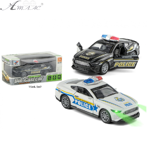 Машинка Die-CastCar Полиция свет звук K175B9 Машинка Die-CastCar Полиция свет звук K175B9