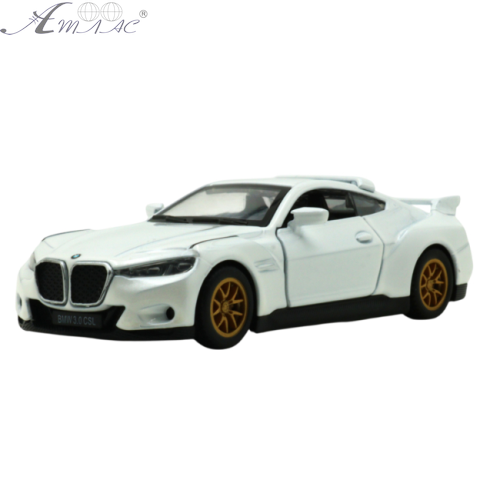 Машинка Techno Drive BMW 3 CSL білий  250948