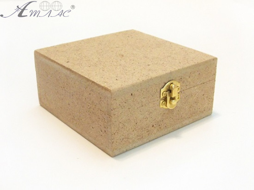 Дерев'яна Скринька МДФ на одне відділення 10*10*5 см 1191